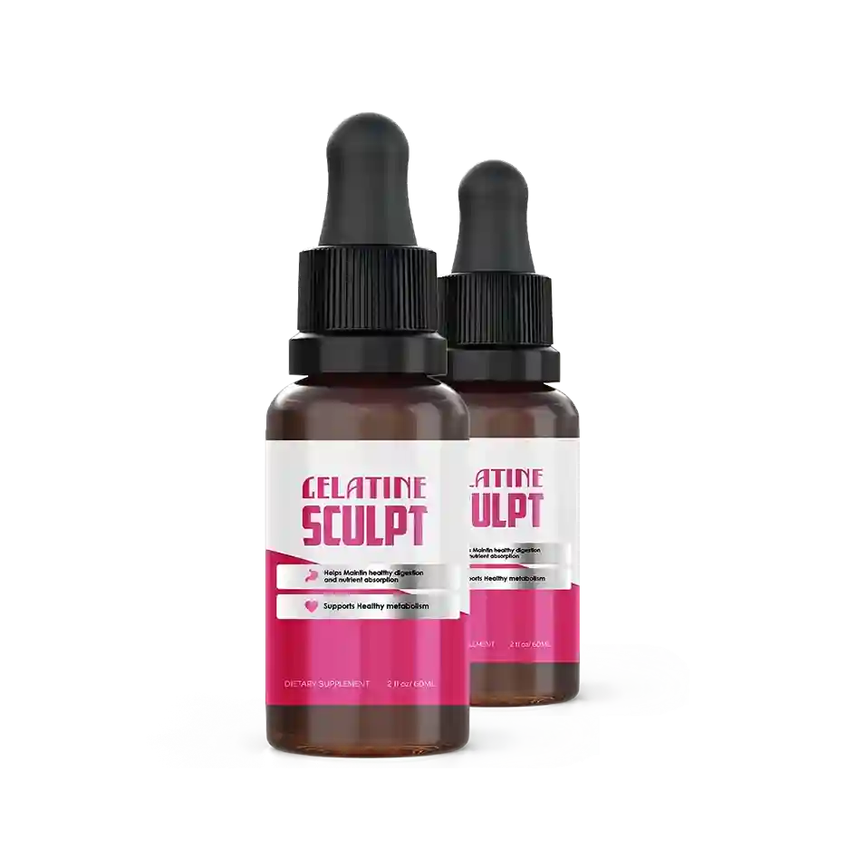 Gelatine Sculpt dropper bottles - 2 bottle Basic Package
